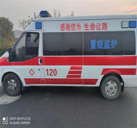汉阳救护车出租服务案例3